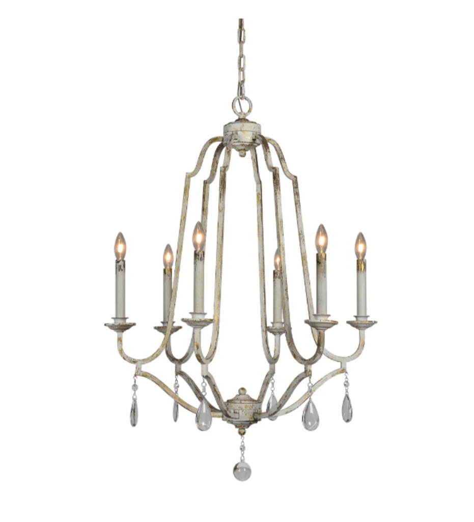 "Evie" 6-Light Chandelier
