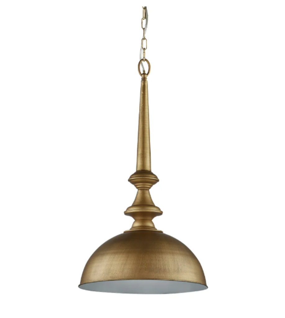 Hopper Gold Pendant Light