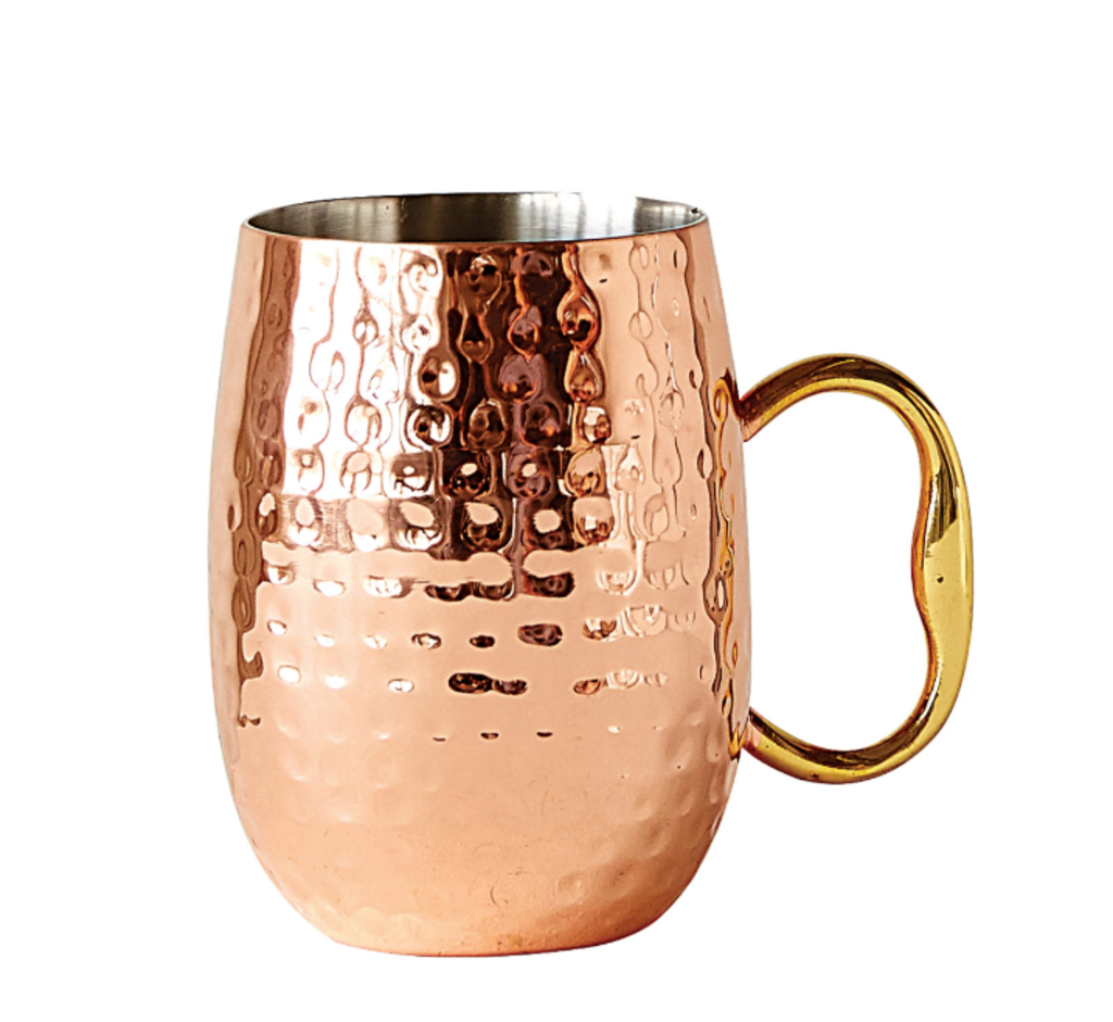 Amazing Hammered Mule Mug w/ Copper Finish