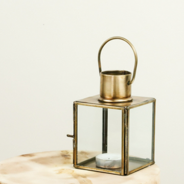 4.7" Brass Lantern