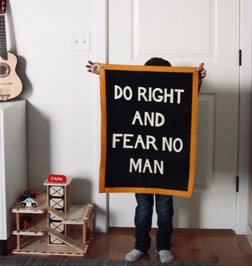 Do Right & Fear No Man Flag