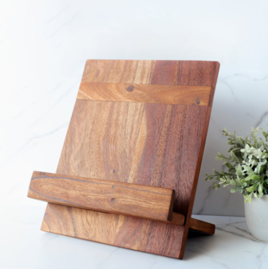 Wood Book/Cookbook Stand