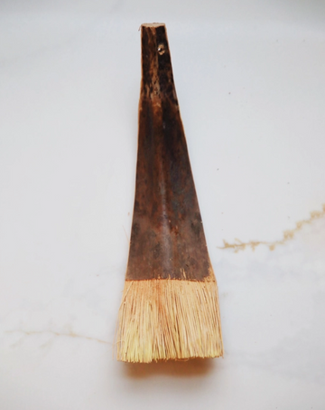 Crafted Coconut Palm Brush