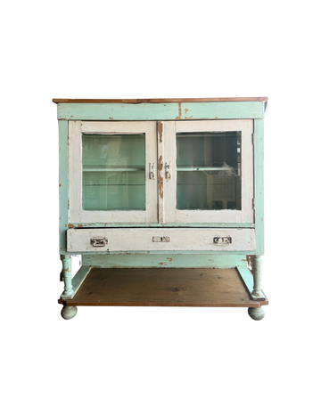 European Chippy Mint Cabinet