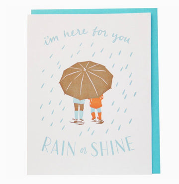 Rain Shower Friendship Card