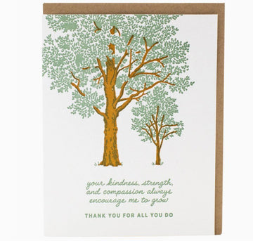 Tree & Sapling Caregiver Card