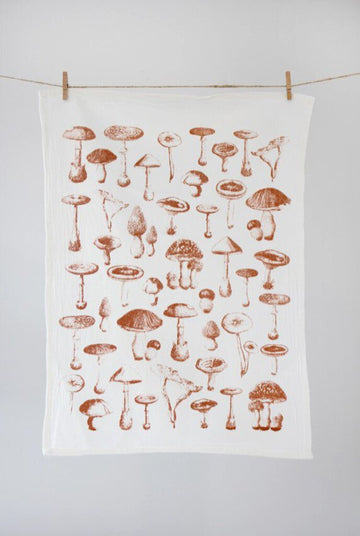 Mushroom Tea Towel