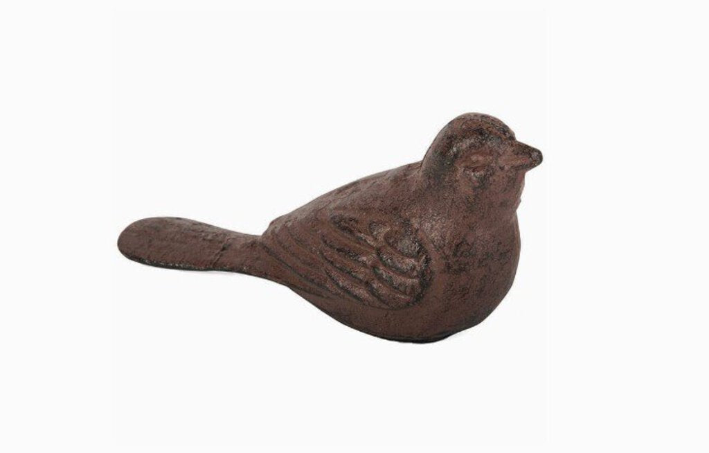 Cast Iron Bird Door Stop