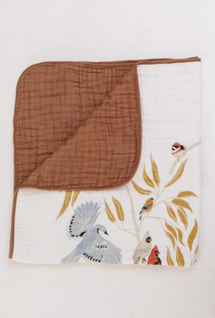 For The Birds Muslin Quilt