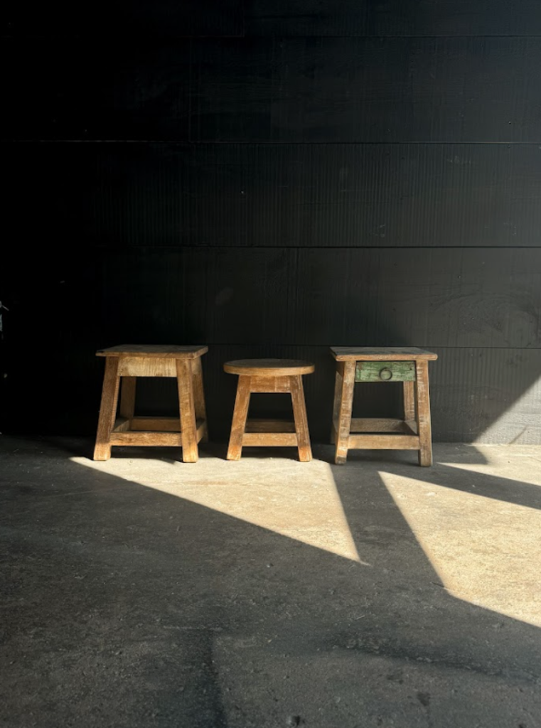 Antique Wooden Stool