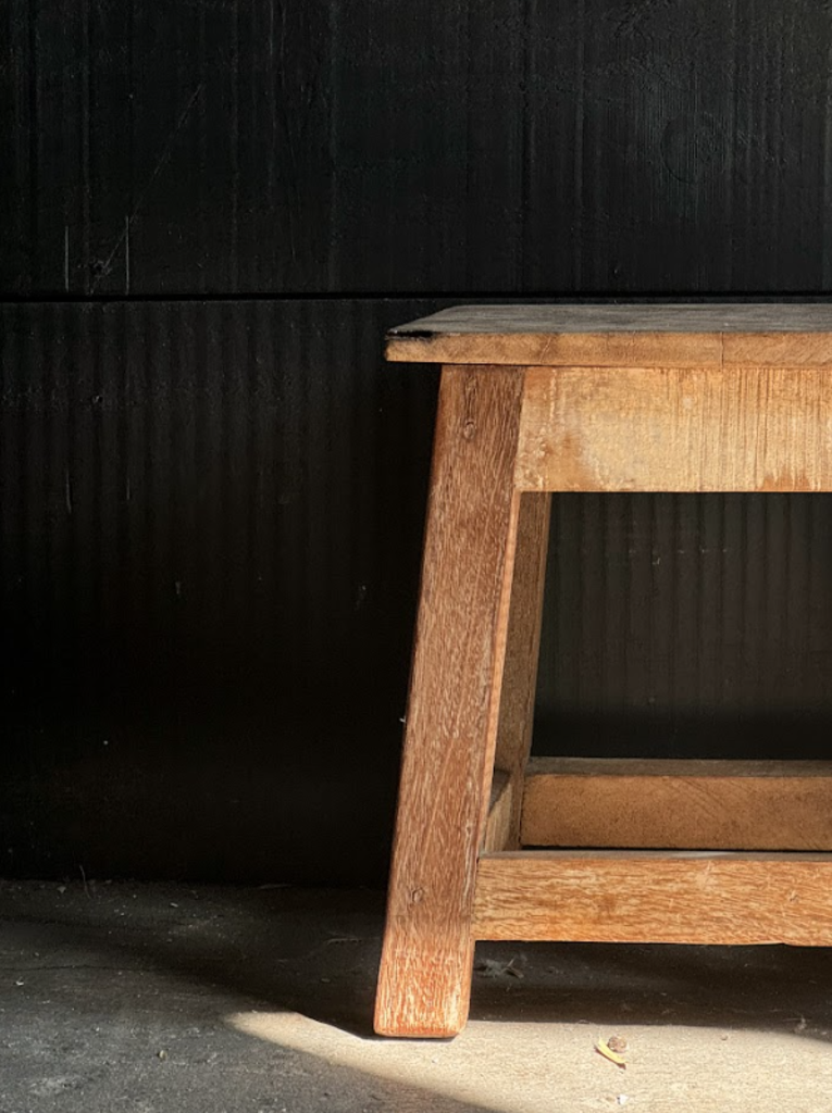 Antique Wooden Stool