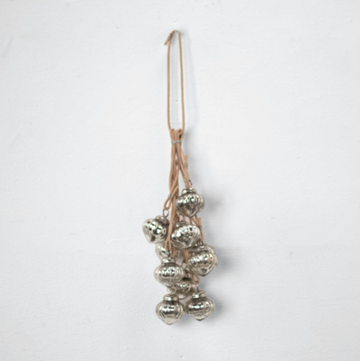 Silver Glass Ornament Bunch (10pc.)