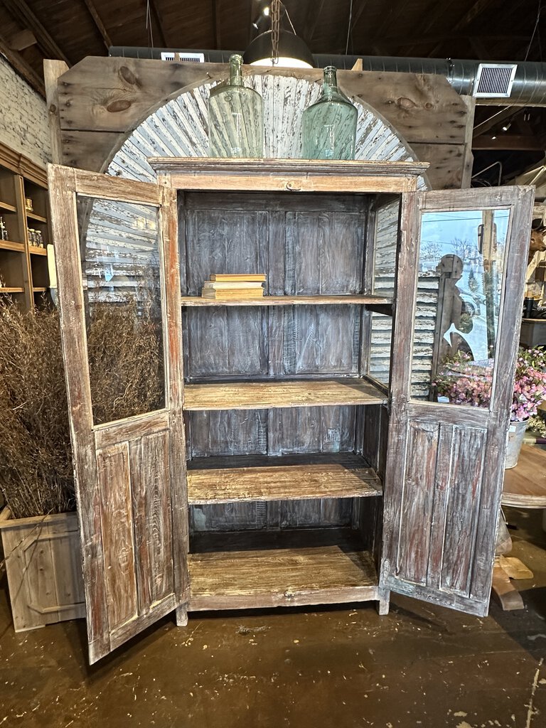 Beautiful 2-Door Glass Cabinet