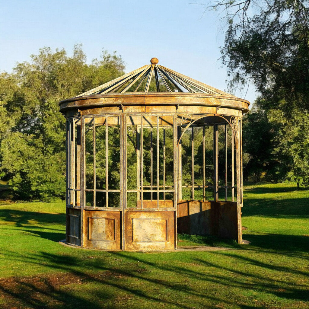 Aged Metal Gazebo