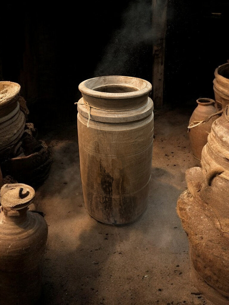 Bleached Water Pot