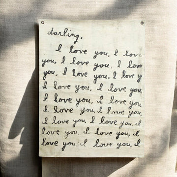 "Letter for You" Wall Tarp