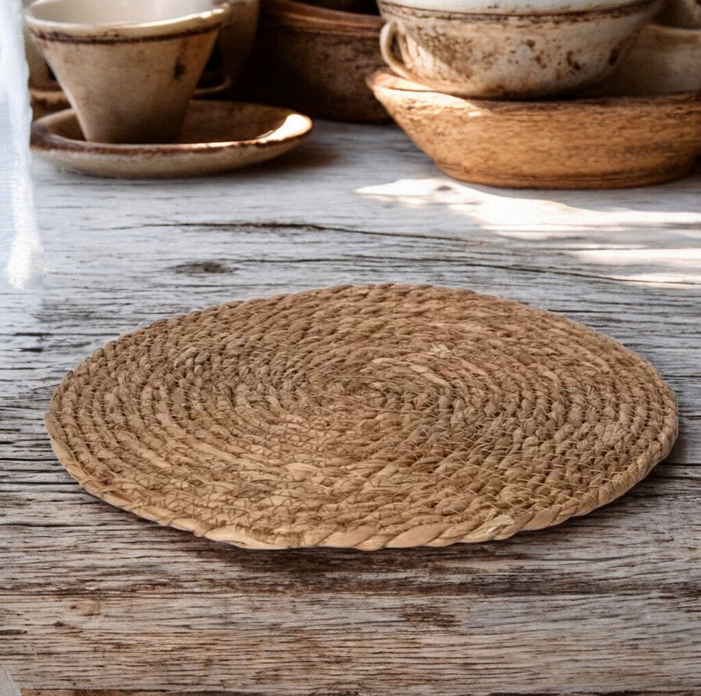 Round Rattan Placemat