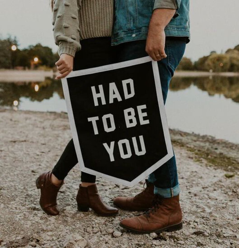 "Had to be You" Camp Flag