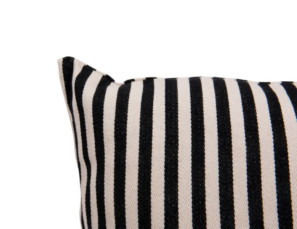 Woven Cotton Striped Pillow