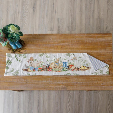 Garden Friends Printed Table Runner