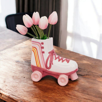 Cute Roller Skate Vase