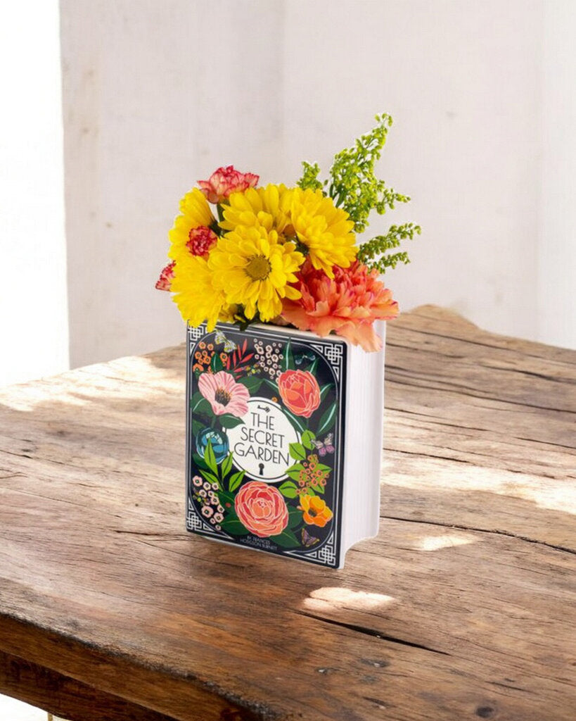 Small Secret Garden Book Vase