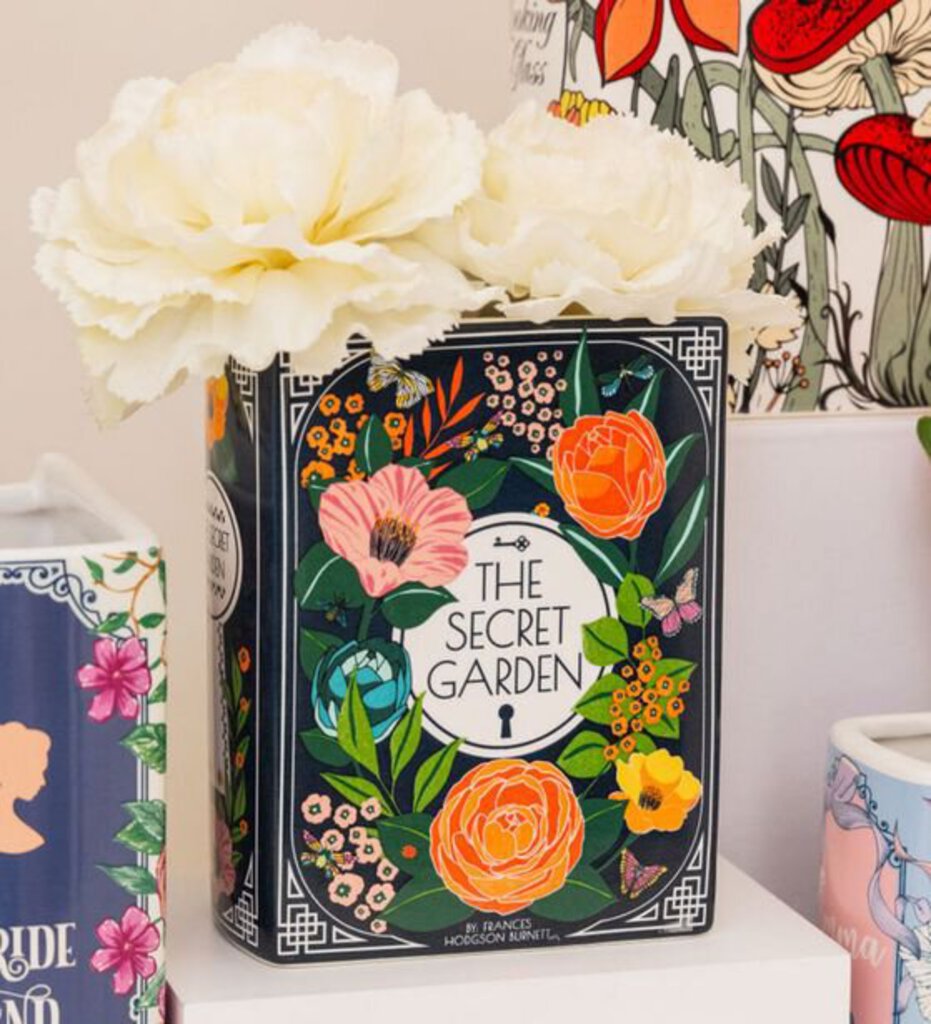 Small Secret Garden Book Vase