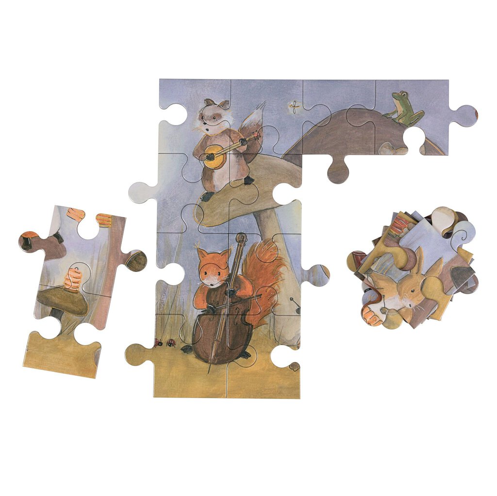 40-Piece Animal Musicians Floor Puzzle