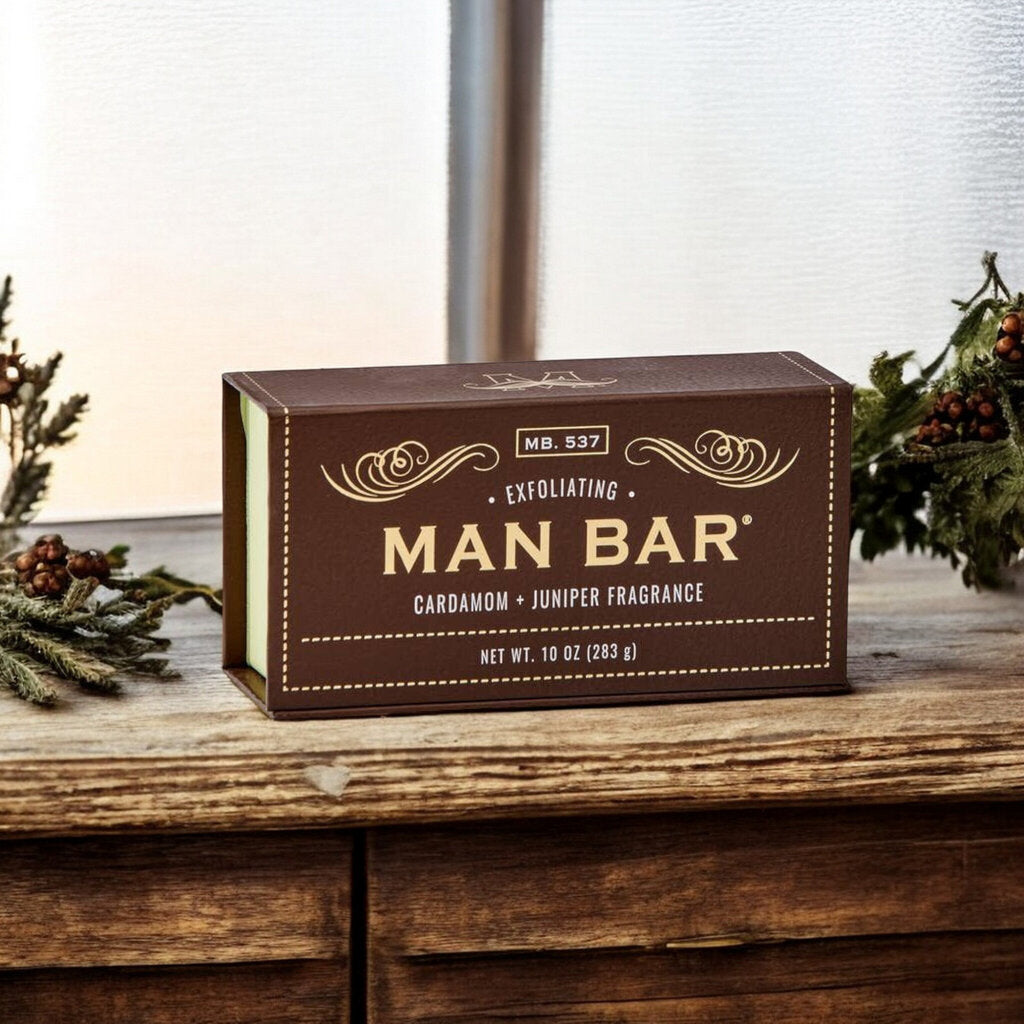 Cardamom + Juniper Exfoliating Bar Soap