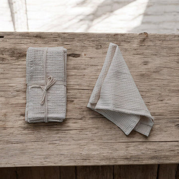 Woven Linen + Cotton Waffle Napkin