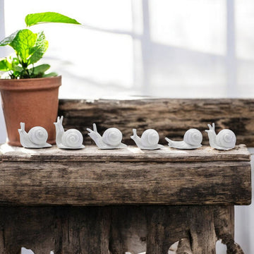 Adorable Little Stoneware Snail