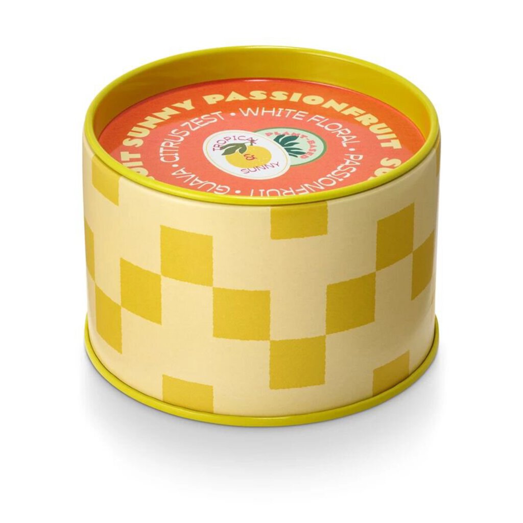 Sunny Passionfruit Tin Candle