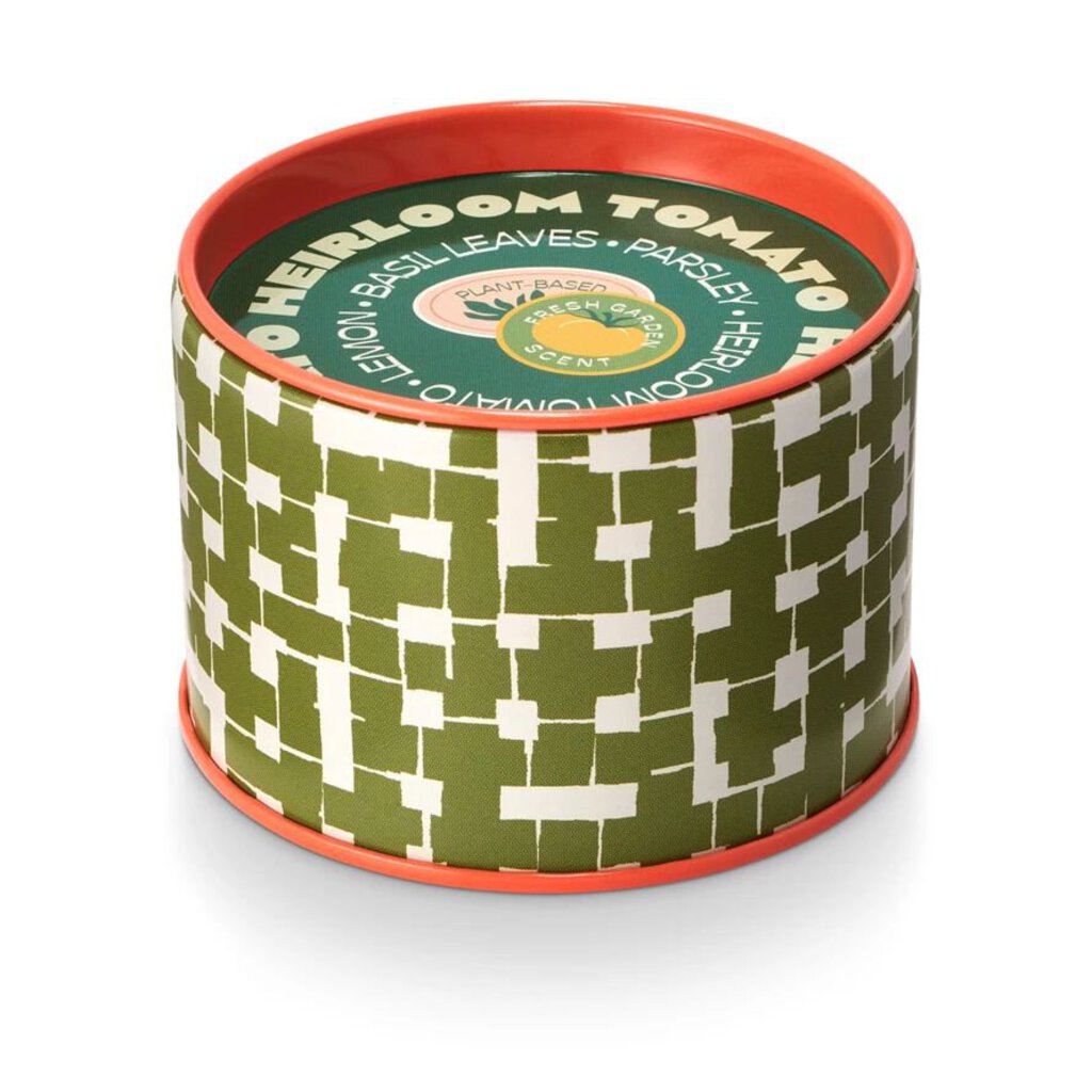 Heirloom Tomato Tin Candle