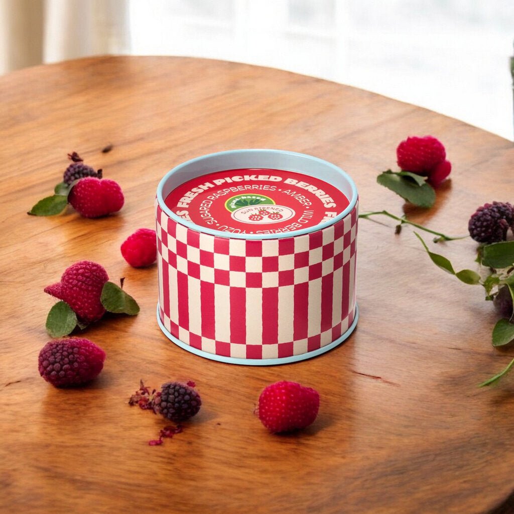 Fresh-Picked Berries Tin Candle