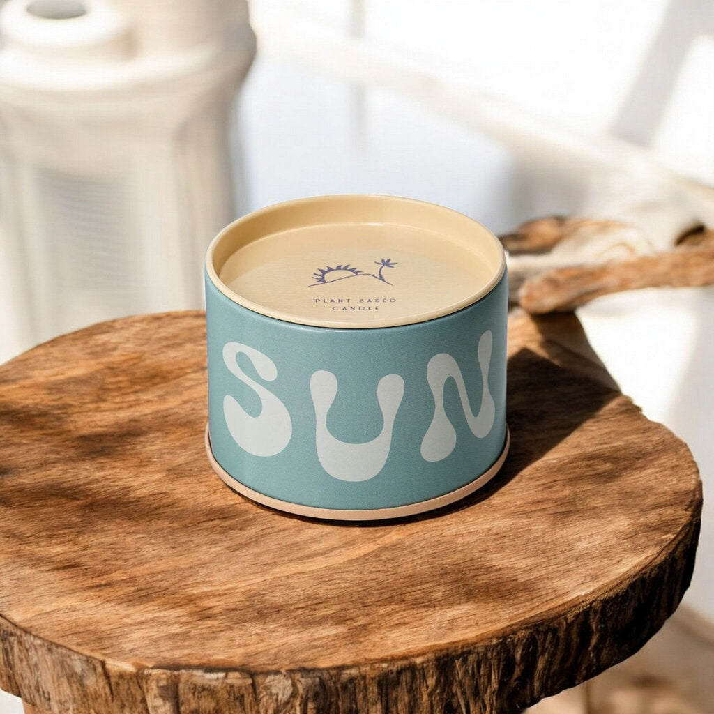 Sun Wash Tin Candle