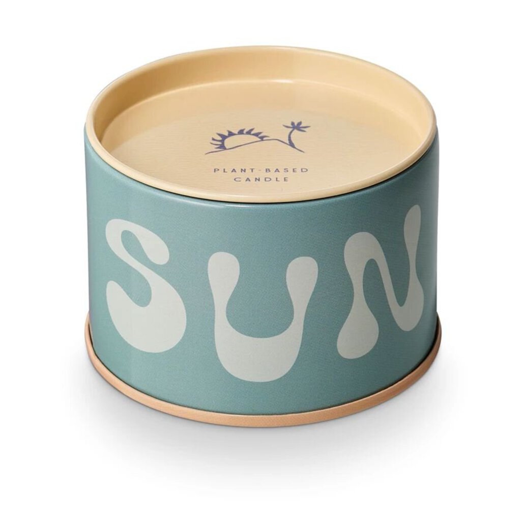 Sun Wash Tin Candle