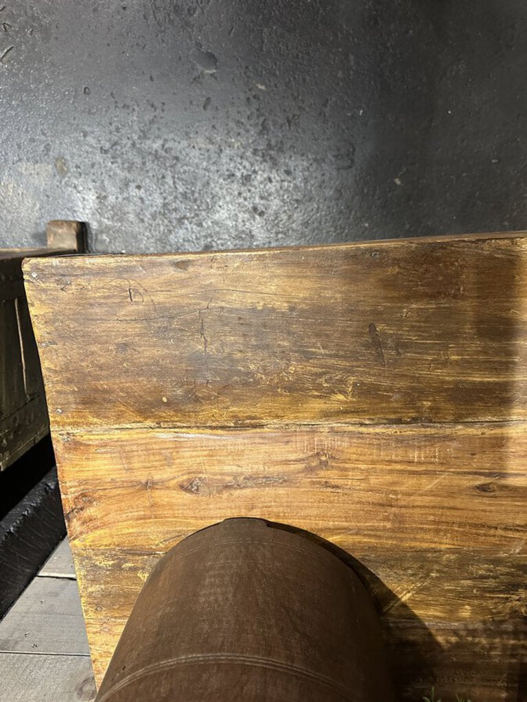 Wood + Metal Tent House Table