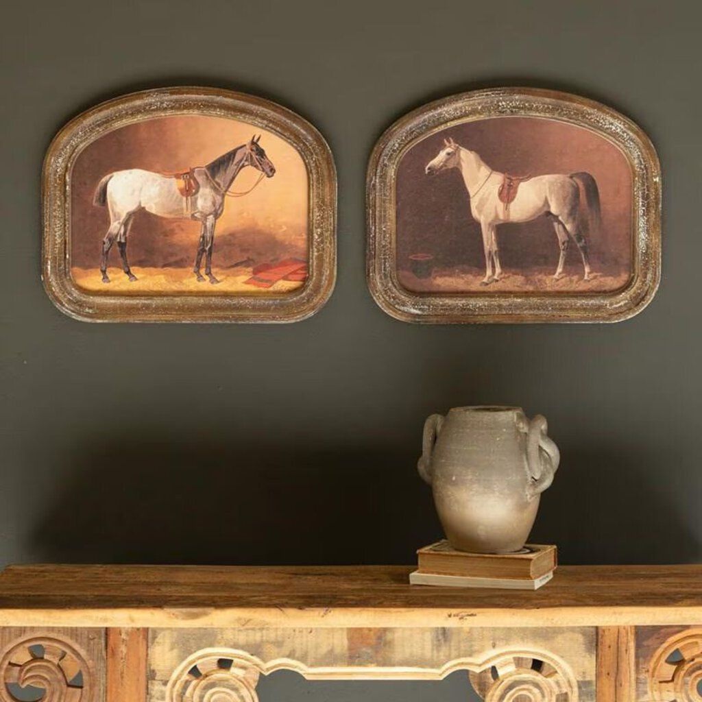 Arched Framed Horse Print