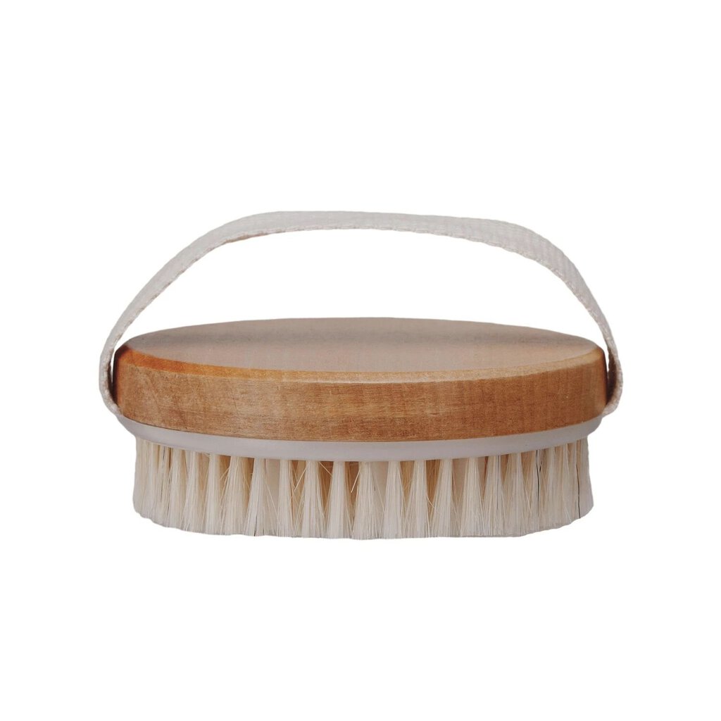 Exfoliating Cherry Body Brush w /Handle