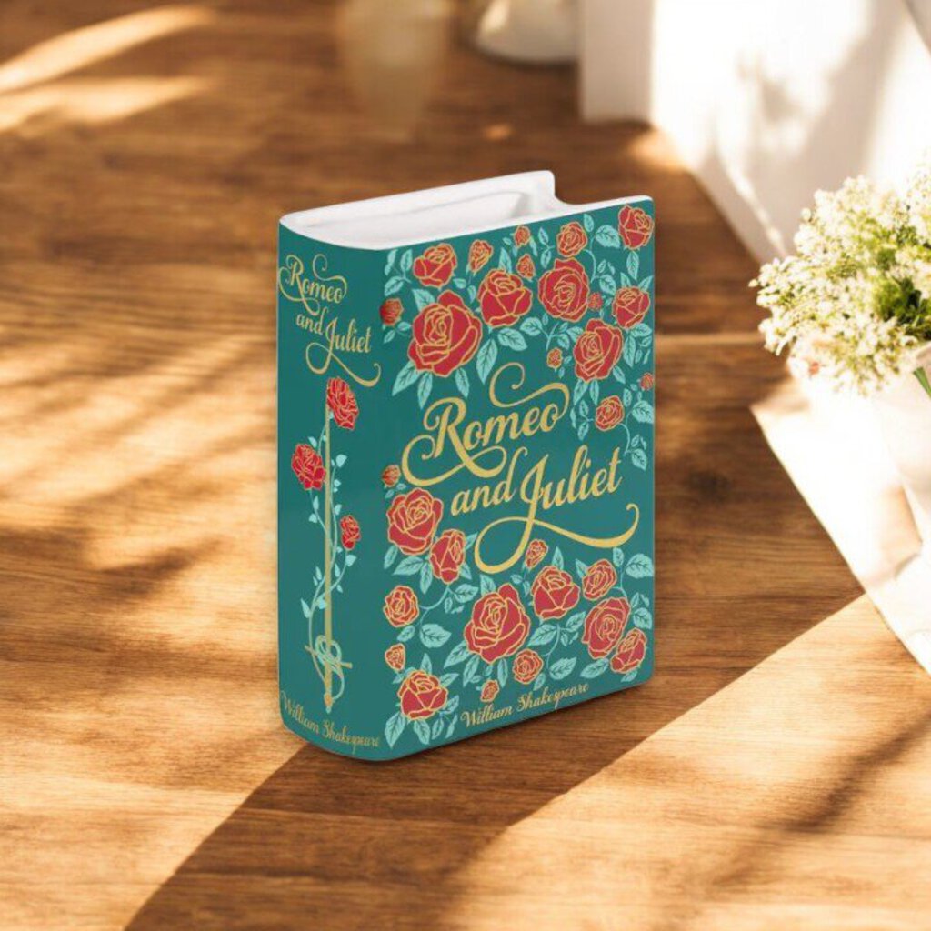 Romeo & Juliet Large Book Vase