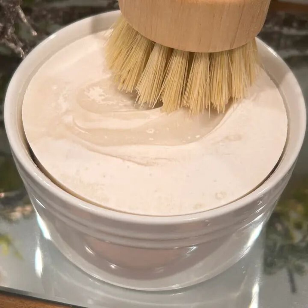 Blood Orange Thyme Solid Dishwashing Soap in Ramekin