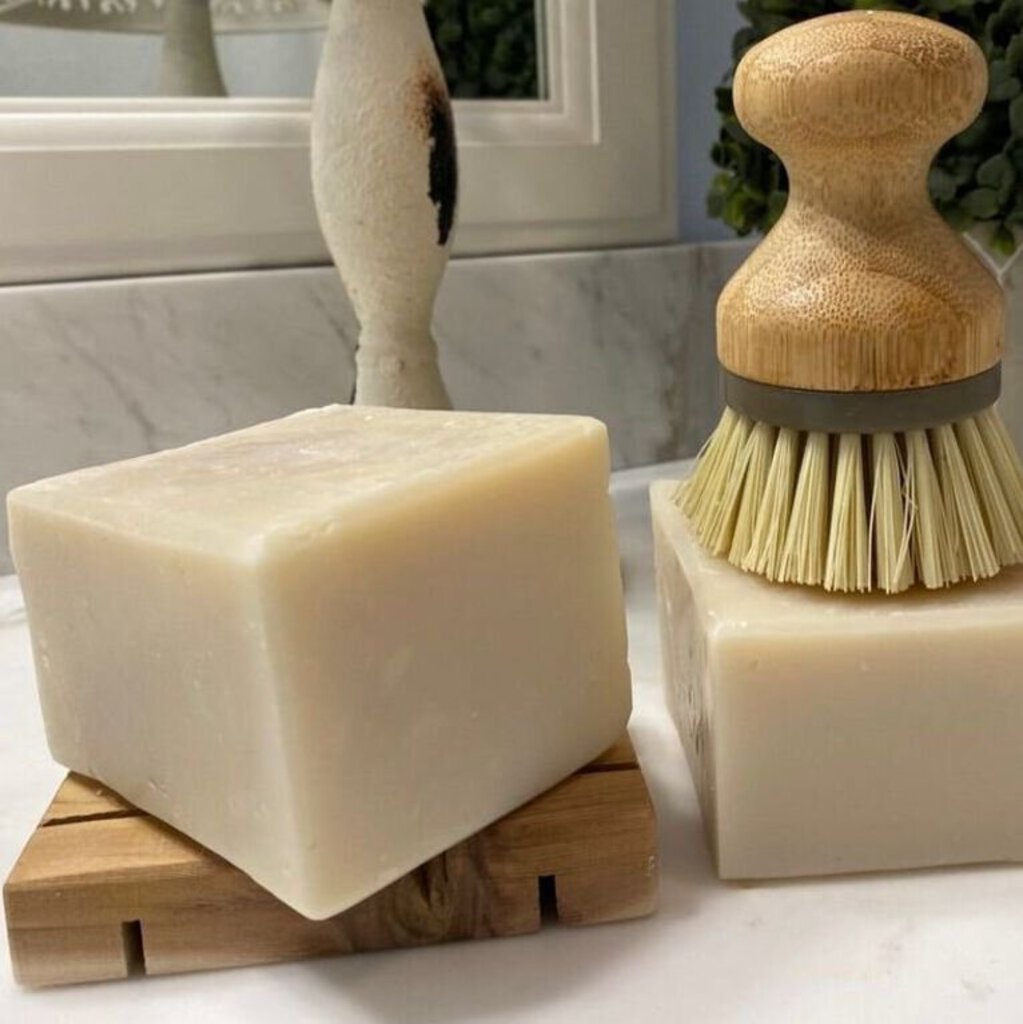 Natural Solid Dish Soap Bar- Maine White Pine