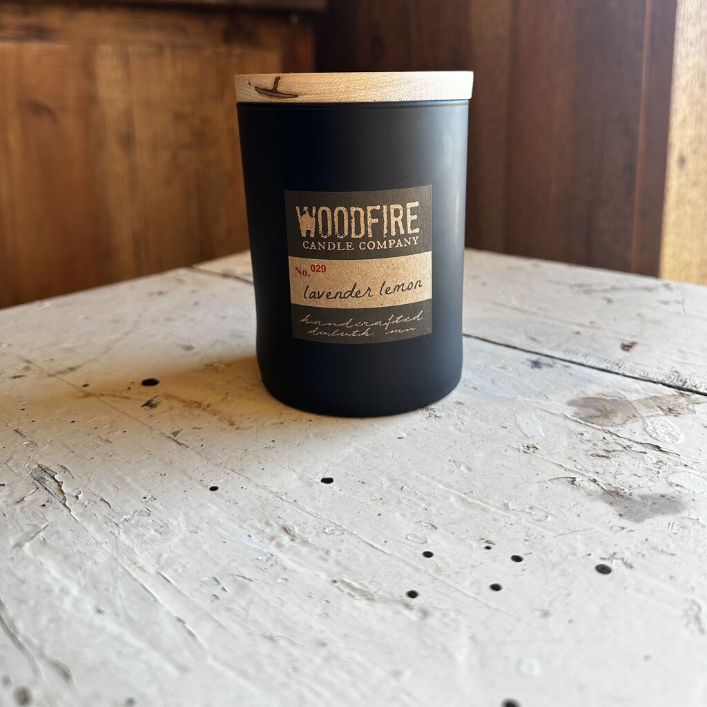 Wood Wick Soy Candle - Lavender Lemon