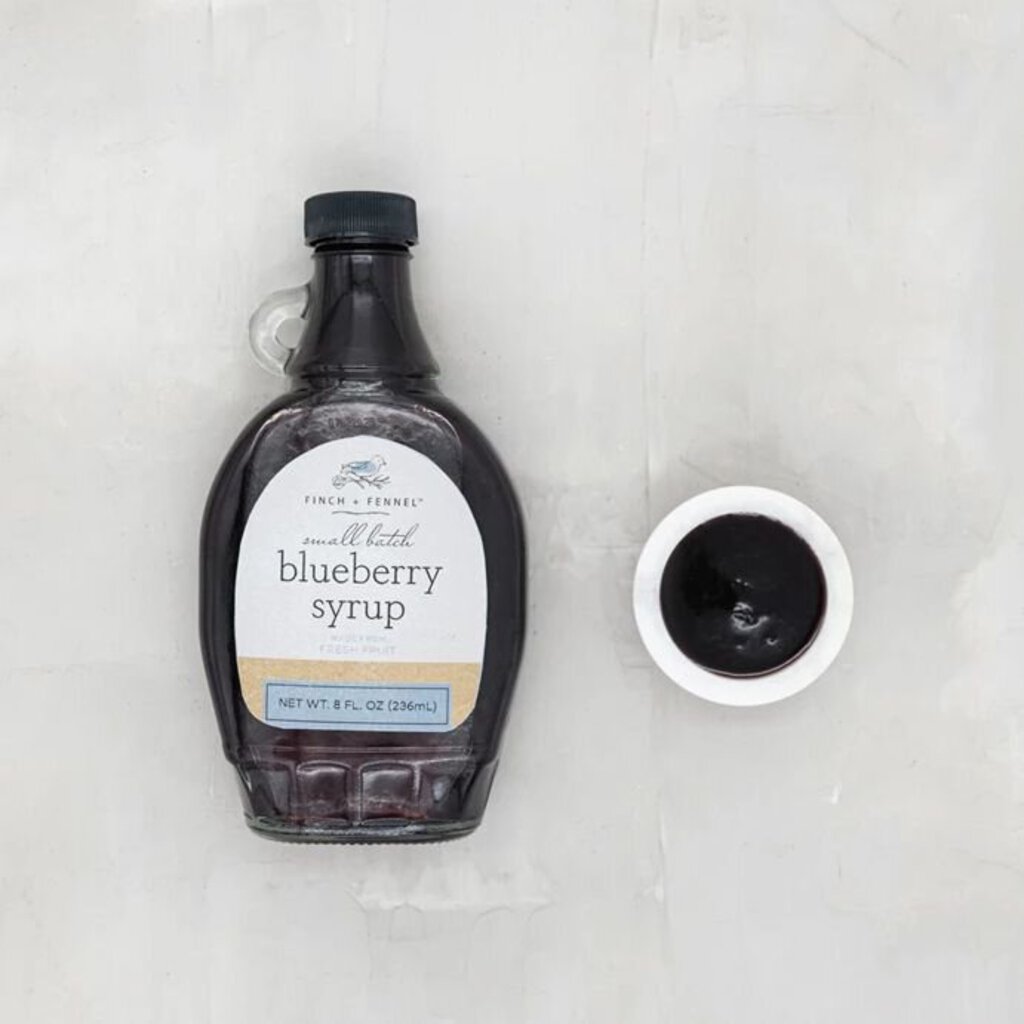 Small Batch Blueberry Syrup