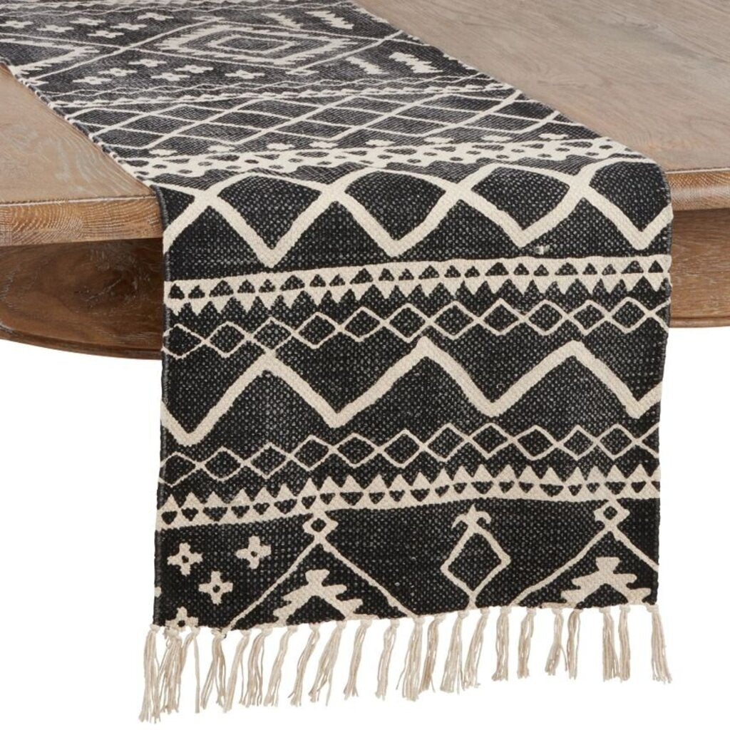 Mudcloth Pattern Table Runner