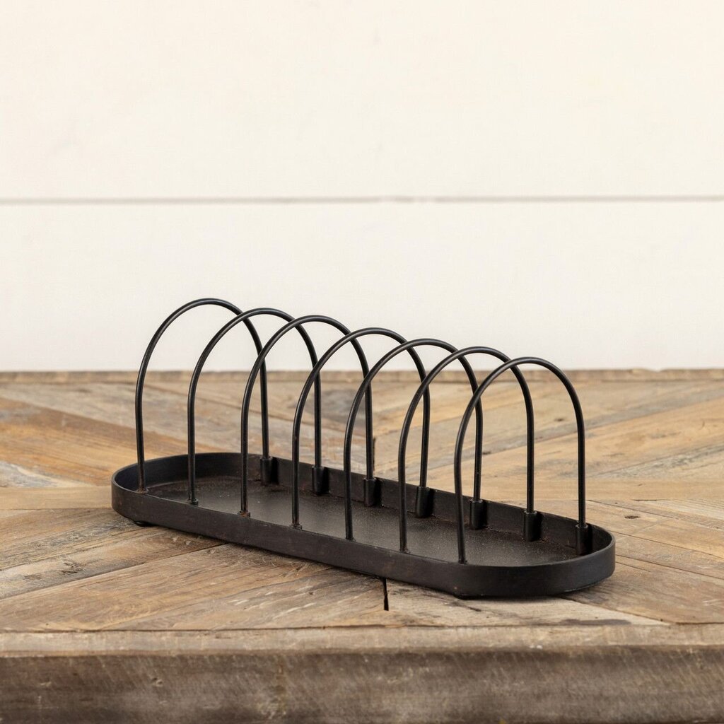 Amazing Black Plate Rack