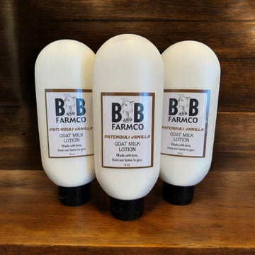 Patchouli Vanilla Goat Milk Lotion