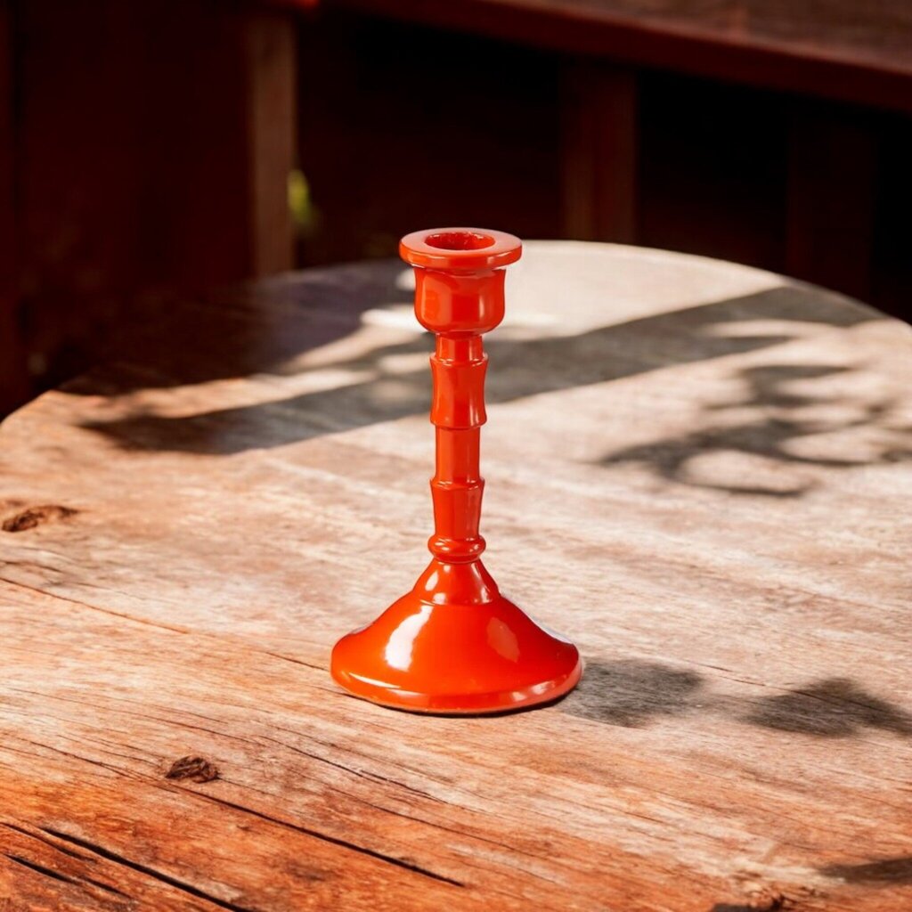 Vibrant Aluminum Taper Holder