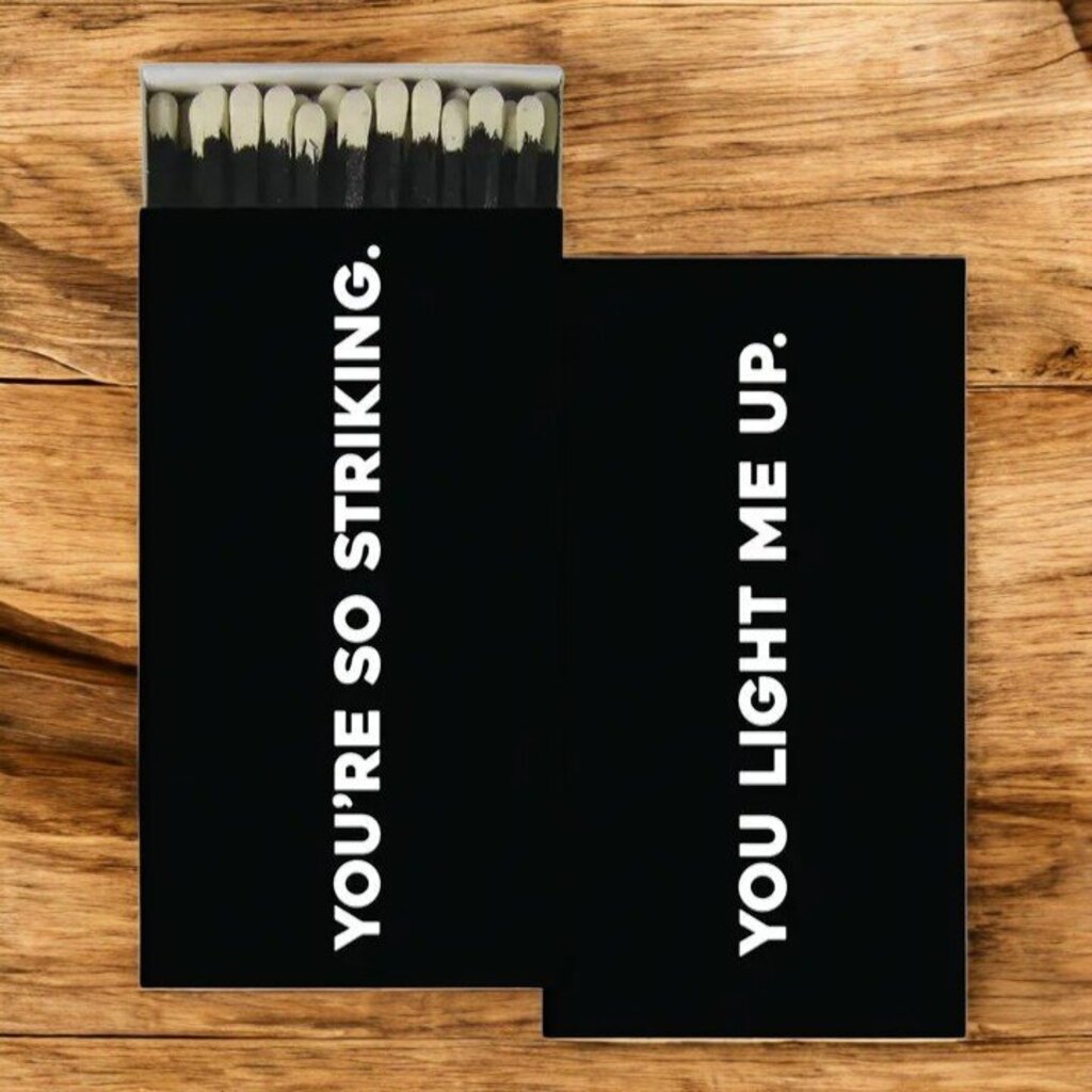 Beautiful Matchbox w Saying/Design