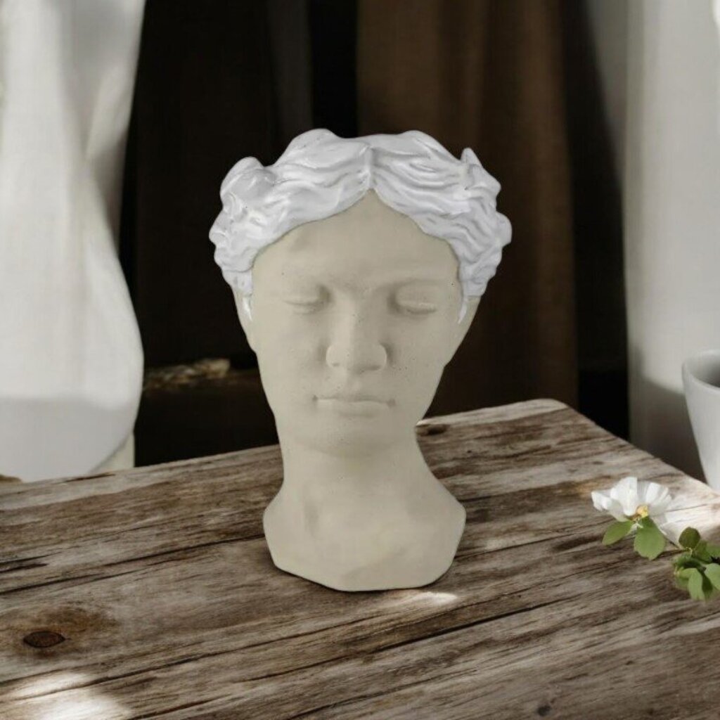 Beautiful Ceramic Anita Head Vase